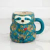 Natural Life Sylvia Sloth Sculpted Folk Mug, 16 Oz. 2 Natural Life Sylvia Sloth Sculpted Folk Mug, 16 Oz. -Hallmark popular shop Natural Life Sylvia Sloth Sculpted Folk Mug MUG456 01