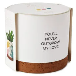 Hallmark Never Outgrow My Love Planter Handprint Kit -Hallmark popular shop Never Outgrow My Love Planter With Paints 1BBY4851 03