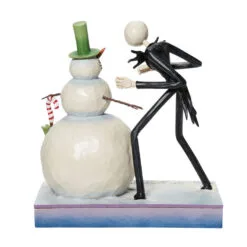 Enesco Jim Shore Disney Tim Burton's The Nightmare Before Christmas Jack With Snowman Figurine, 6.5" -Hallmark popular shop Nightmare Before Christmas Jack With Snowman Figurine 6013056 02