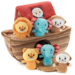 Hallmark Noah's Ark And Animals Plush Playset, 7 Pieces -Hallmark popular shop Noahs Ark and Animals Plush Toy 1KFA2015 03