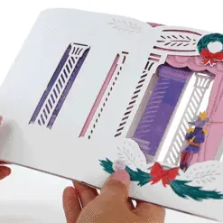 Hallmark Nutcracker Musical 3D Pop-Up Christmas Card With Light -Hallmark popular shop Nutcracker Shadow Box 3D PopUp Music Light Christmas Card 1099XOD4041 02