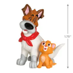 Hallmark Disney Oliver And Company 35th Anniversary Oliver And Dodger Ornament -Hallmark popular shop Oliver and Company Dog and Cat Keepsake Ornament 1899QXD6559 03