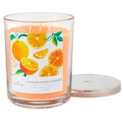 Hallmark Orange Vanilla Cream 3-Wick Jar Candle, 16 Oz. -Hallmark popular shop Orange Vanilla Cream 3Wick Jar Candle 1BGC1062 03