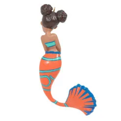 Hallmark Mythical Mermaids Ornament -Hallmark popular shop Orange and Blue Mermaid Keepsake Ornament 1799QXR8257 06