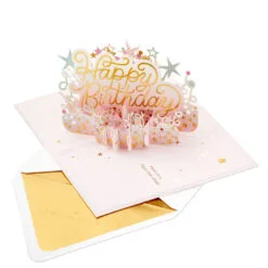 Hallmark Here's To A Happy Year Ahead 3D Pop-Up Birthday Card 13 Hallmark Here's To A Happy Year Ahead 3D Pop-Up Birthday Card -Hallmark popular shop Party Decorations 3D PopUp Birthday Card 1299LAD2899 02