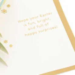 Hallmark Happy Surprises 3D Pop-Up Easter Card -Hallmark popular shop Pastel Eggs 3D PopUp Easter Card 1299IRC7072 03