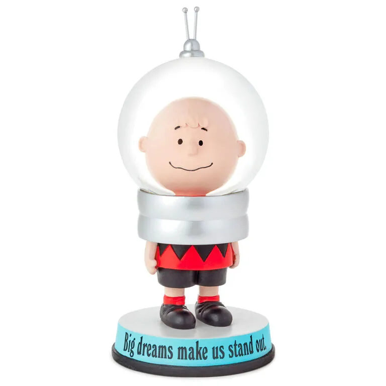 Hallmark Peanuts® Charlie Brown Big Dreams Snow Globe 3 Hallmark Peanuts® Charlie Brown Big Dreams Snow Globe