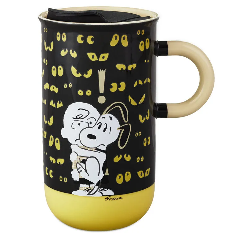 Hallmark Peanuts® Scared Snoopy Color-Changing Halloween Mug, 21 Oz. 6 Hallmark Peanuts® Scared Snoopy Color-Changing Halloween Mug, 21 Oz. - Image 4