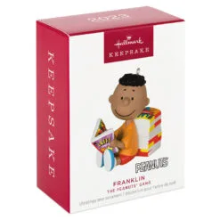Hallmark The Peanuts® Gang Franklin Ornament 11 Hallmark The Peanuts® Gang Franklin Ornament -Hallmark popular shop Peanuts Franklin Reading Comics Keepsake Ornament 1899QXE3289 04