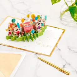 Hallmark Peanuts® Gang Celebrating You 3D Pop-Up Birthday Card -Hallmark popular shop Peanuts Gang Snoopy 3D PopUp Birthday Card 1499LAD2739 08