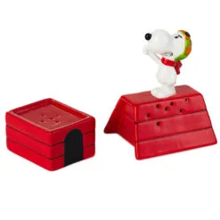 Hallmark Peanuts® Flying Ace Snoopy Stacked Salt And Pepper Shakers, Set Of 2 6 Hallmark Peanuts® Flying Ace Snoopy Stacked Salt And Pepper Shakers, Set Of 2 -Hallmark popular shop Peanuts Snoopy Doghouse Salt and Pepper Shakers 1PAJ3529 02