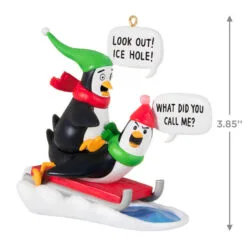 Hallmark What Did You Call Me? Ornament -Hallmark popular shop Penguins Sledding Keepsake Ornament 2099QGO2867 03