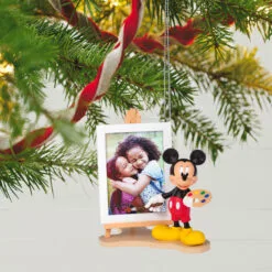 Hallmark Disney Mickey Mouse Picture Perfect Photo Frame Ornament 9 Hallmark Disney Mickey Mouse Picture Perfect Photo Frame Ornament -Hallmark popular shop Picture Frame Keepsake Ornament 1799QXD6547 02