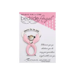Hallmark popular shop -Hallmark popular shop Pink Ribbon Always By My Side Bedside Angel 223298 02