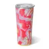 Swig Pink Lemonade Stainless Steel Tumbler, 22 Oz. 2 Swig Pink Lemonade Stainless Steel Tumbler, 22 Oz. -Hallmark popular shop Pink and Yellow Swirls Insulated Drinking Glass S102C22PL 01