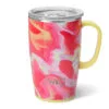 Swig Pink Lemonade Stainless Steel Travel Mug, 18 Oz. -Hallmark popular shop Pink and Yellow Swirls Insulated Slim Travel Mug S102C18PL 01