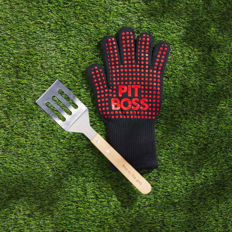 Mud Pie Pit Boss Grilling Glove And Spatula, Set Of 2 4 Mud Pie Pit Boss Grilling Glove And Spatula, Set Of 2 - Image 2