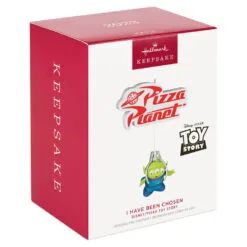 Hallmark Disney/Pixar Toy Story I Have Been Chosen Ornament With Sound And Motion -Hallmark popular shop Pizza Planet Alien Claw Game Keepsake Ornament 2199QXD6699 04