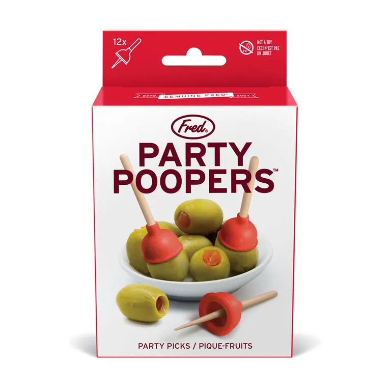 Fred Party Poopers Picks, Set Of 12 6 Fred Party Poopers Picks, Set Of 12 - Image 4
