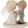 Precious Moments With This Ring, I Thee Wed Figurine, 5.5" -Hallmark popular shop Precious Moments Bride and Groom With Rings Figurine 222009 01
