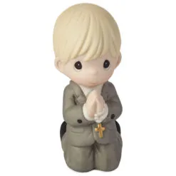Precious Moments First Communion Kneeling Boy Mini Figurine, 4" 7 Precious Moments First Communion Kneeling Boy Mini Figurine, 4" -Hallmark popular shop Precious Moments First Communion Boy Figurine 202016 02