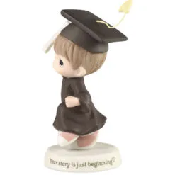 Precious Moments Graduation Boy Figurine, 6.5" 8 Precious Moments Graduation Boy Figurine, 6.5" -Hallmark popular shop Precious Moments Graduation Boy Figurine 193007 03