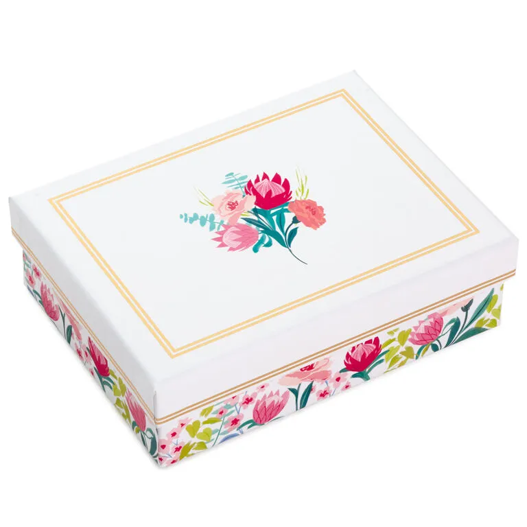 Hallmark Pretty Floral Assorted Blank Thank-You Notes, Box Of 24 3 Hallmark Pretty Floral Assorted Blank Thank-You Notes, Box Of 24