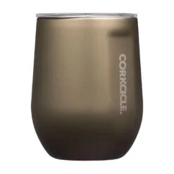 Corkcicle Prosecco Stainless Steel Stemless Wine Glass Cup, 12 Oz. 5 Corkcicle Prosecco Stainless Steel Stemless Wine Glass Cup, 12 Oz. -Hallmark popular shop Prosecco Stainless Steel Insulated 12oz. Cup With Lid 2312EPR 02