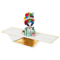 Hallmark It's Your Day Puppy In Present 3D Pop-Up Birthday Card -Hallmark popular shop Puppy in a Present 3D PopUp Birthday Card 1299LAD2883 02