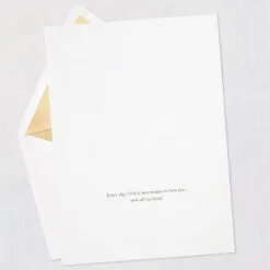 Hallmark With All My Heart Quilled Paper Handmade Love Card -Hallmark popular shop Red Letters Quilled Paper Handmade Romantic Love Card 1299LAD2811 03