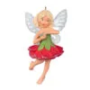 Hallmark Fairy Messengers Carnation Fairy Ornament -Hallmark popular shop Red and Green Fairy Keepsake Ornament 1499QXR8007 01