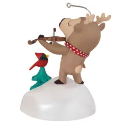 Hallmark Festive Fiddler Musical Ornament -Hallmark popular shop Reindeer Playing Violin Musical Keepsake Ornament 2199QGO2937 06