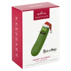 Hallmark Rick And Morty Merry Rickmas! Ornament 11 Hallmark Rick And Morty Merry Rickmas! Ornament -Hallmark popular shop Rick and Morty Pickle Keepsake Ornament 1799QXI6087 04