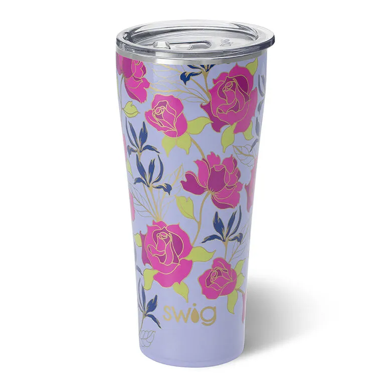 Swig Enchanted Floral Stainless Steel Tumbler, 32 Oz. 3 Swig Enchanted Floral Stainless Steel Tumbler, 32 Oz.
