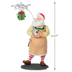 Hallmark Toymaker Santa Ornament -Hallmark popular shop Santa With Drone Keepsake Ornament 1999QXR8047 03