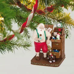 Hallmark The Artist At Work Special Edition Exclusive Ornament -Hallmark popular shop Santa at Work Keepsake Ornament 4999QGO2827 02