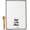 Hallmark Schitt's Creek® Fold In The Cheese Tea Towel And Wooden Spoon, Set Of 2 -Hallmark popular shop Schitts Creek Funny Tea Towel and Wooden Spoon 1PCL1040 01