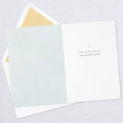 Hallmark Happily Ever After Quilled Paper Handmade Wedding Card -Hallmark popular shop Script Letters Quilled Paper Handmade Wedding Card 1299LAD9615 03