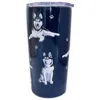 E&S Pets Siberian Husky Stainless Steel Tumbler, 20 Oz.
