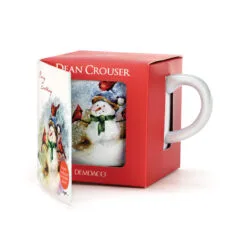 Winter Friends Mug And Matching Card -Hallmark popular shop Snowman and Cardinals Mug With Card 2020220254 03