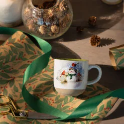 Winter Friends Mug And Matching Card -Hallmark popular shop Snowman and Cardinals Mug With Card 2020220254 04