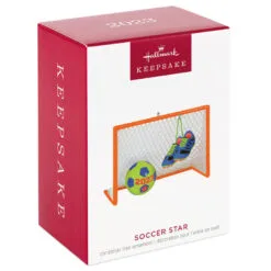 Hallmark Soccer Star 2023 Ornament 11 Hallmark Soccer Star 2023 Ornament -Hallmark popular shop Soccer Goal Shoes and Ball Keepsake Ornament 1399QGO2689 04