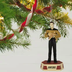 Hallmark Star Trek™: The Next Generation Data's Ode To Spot Ornament With Sound -Hallmark popular shop Star Trek Data With Cat Keepsake Ornament 2299QXI7029 02