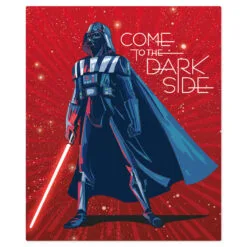 Hallmark Star Wars™ Darth Vader™ Dark Side Blanket 7 Hallmark Star Wars™ Darth Vader™ Dark Side Blanket -Hallmark popular shop Star Wars Darth Vader Dark Side Fleece Blanket 1SHP2159 03