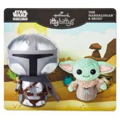 Hallmark Itty Bittys® Star Wars™ The Mandalorian™ And Grogu™ Plush, Set Of 2 -Hallmark popular shop Star Wars Mandalorian and Grogu Plush itty bittys 2Pack 1KDD2106 03