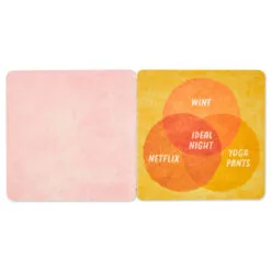 Hallmark Stop And Smell The Rosé: 20 Coasters Celebrating Friends (And Wine) Book -Hallmark popular shop Stop and Smell the Ros Book With Coasters 1BOK1574 03