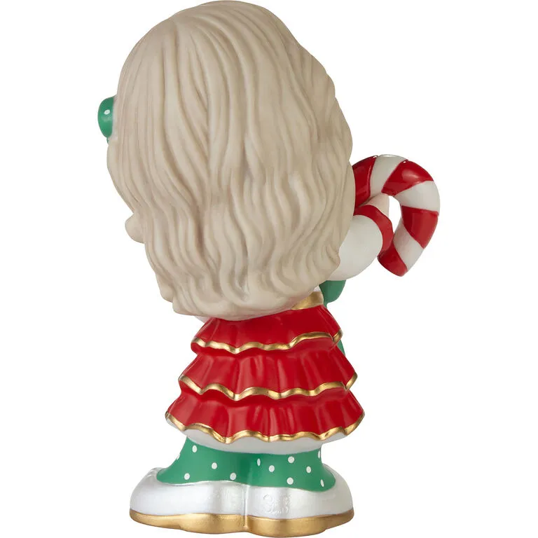Precious Moments Sweet Christmas Wishes Girl 2023 Figurine, 4.8" 4 Precious Moments Sweet Christmas Wishes Girl 2023 Figurine, 4.8" - Image 2
