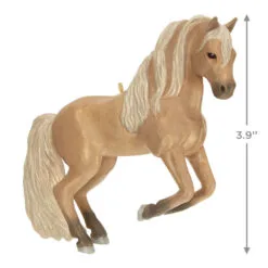 Hallmark Andalusian Dream Horse Ornament -Hallmark popular shop Tan Horse Keepsake Ornament 1799QGO2709 03