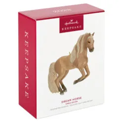 Hallmark Andalusian Dream Horse Ornament -Hallmark popular shop Tan Horse Keepsake Ornament 1799QGO2709 04