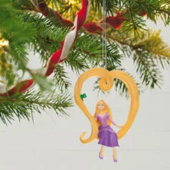 Hallmark Disney Tangled Rapunzel's Heart Of Gold Ornament -Hallmark popular shop Tangled Rapunzel and Pascal Keepsake Ornament 1899QXD6557 02